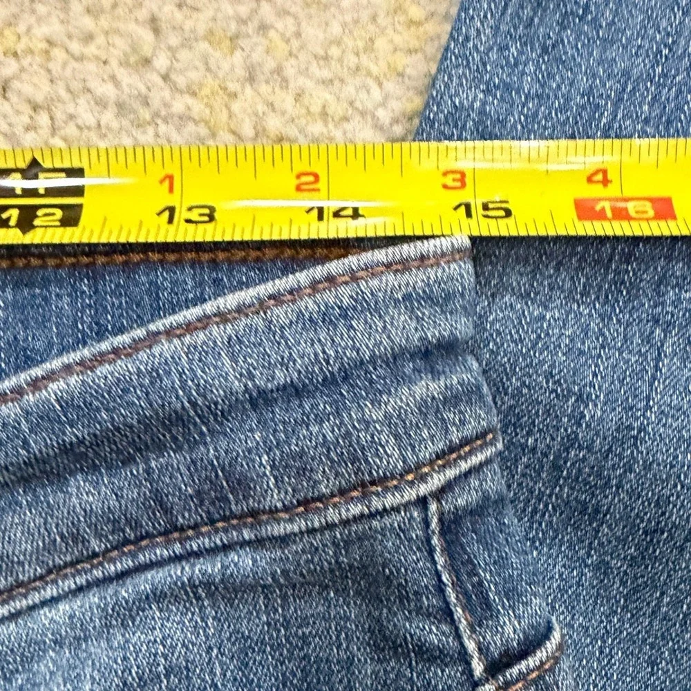 J Crew Vintage Cropped Denim Straight Leg Jeans Medium Wash Size 30 NWT Classic - Picture 7 of 13